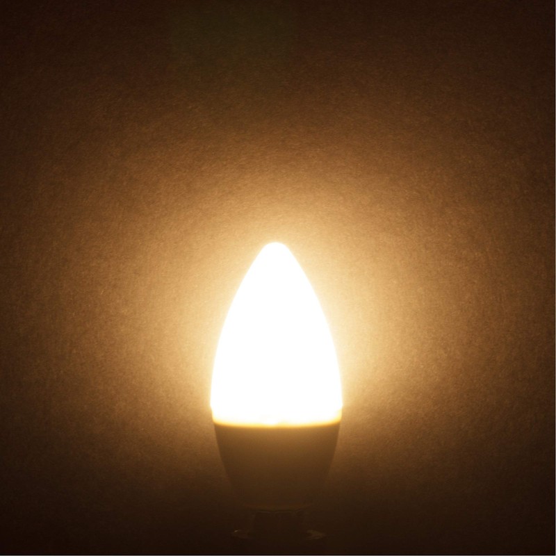Simba Lighting LED Candelabra Light Bulbs B11 (C37) Candle Shape