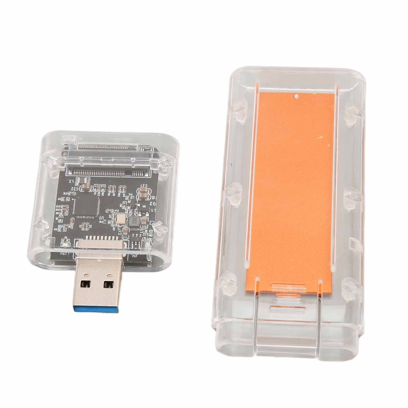 M.2 SATA to USB3.0 SSD External Enclosure Heat Dissipation Case