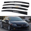 Fits for 2012-2015 Honda Civic Sedan 3D Wavy Mugen Style