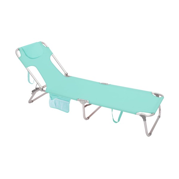 SUNNYFEEL Beach Lounge Chair, Backpack Reclining Beach Chairs Lay Flat,