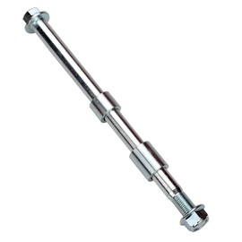 12mm 245mm Axle Shaft with Spacers Front Rear Wheel for 125cc 140cc 200cc 250cc Pro Trail Dirt Bikes Pit Bikes