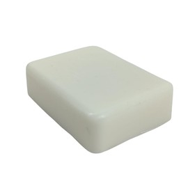 Jabón Natural de Glicerina con Coco, Barra de 100 gramos para Limpieza de la Piel, Base de Glicerina