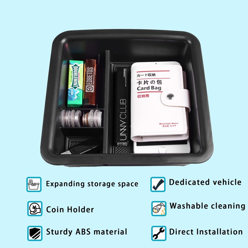 EDBETOS Center Console Organizer Tray Compatible with Toyota FJ Cruiser
