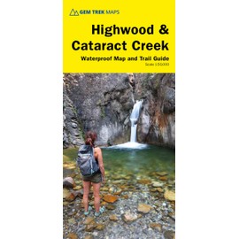 Highwood & Cataract Creek Map (Kananaskis Country) | Gem Trek Maps