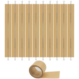 SEELAUGH 10 Pcs Impulse Sealer Replacement Parts for 12 Inch Heat Sealer(3mm Wide), with 16.4 feet Teflon Cloth Strip(38mm Wide), Heat Sealer Replacement Strip for Most Manual 12" Bag Sealers