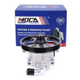 MOCA Power Steering Pump with Pulley fits 2009-2012 for Ford Flex 3.5L, 2010-2012 Taurus 3.5L, 2009-2012 for Lincoln MKS 3.7L, 2010-2012 MKT 3.7L