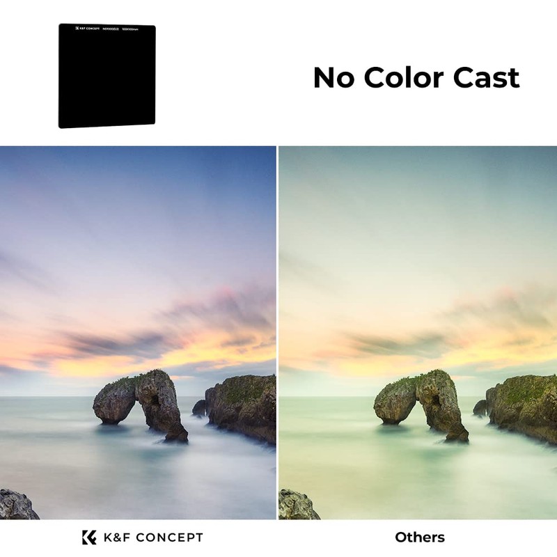 K&F Concept Rectangular Filter, 100 x 100 mm Graduated Filter,