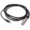 Tangxi Cable de micrófono, 10FT Conector de 3 Pines XLR