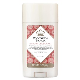 Nubian Heritage  Coconut & Papaya 24 Hour Deodorant Stick 2.25 Oz