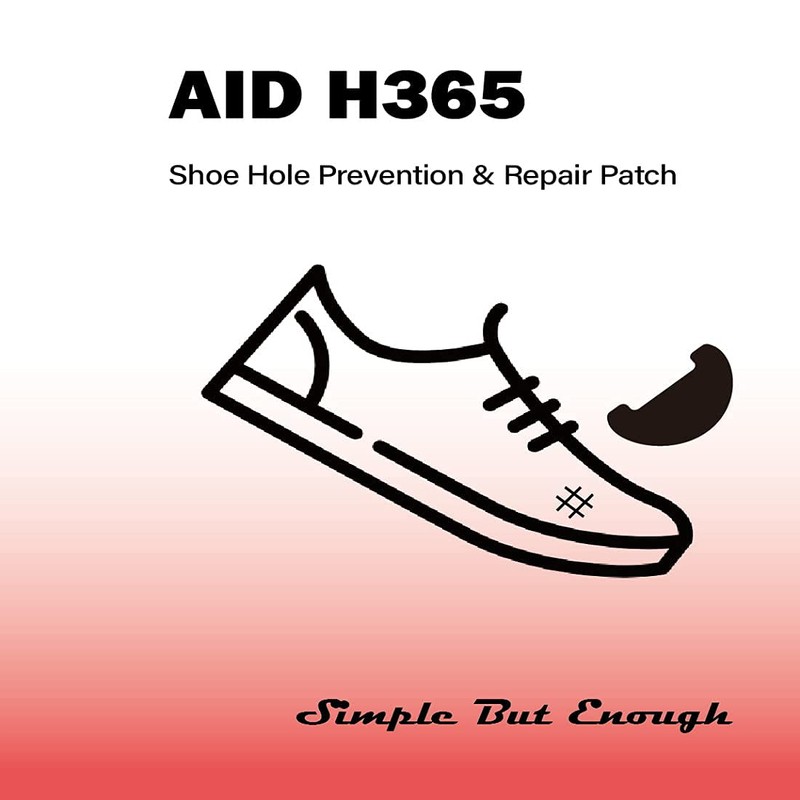 AID H365, Shoe Hole Toebox Toeburst Blowout Prevention Repair Self