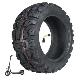 90/65-6.5 Off-Road Vacuum Tire, 11 Inch Replacement tire, With Tire Air Valve, for Dualtron Zero 11X Kaabo Scooter Fits Most 38cc 47cc and 49cc Mini Pocket Bikes MTA1/MTA2, GP-RSR and More (1 Pack)