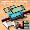 YUWEIC Digital Caliper 8 Inch, Rechargeable Calipers with LCD Screen,