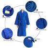 UTJZIB Men's Robe,Pure Cotton Robe for Men,Absorbent Bathrobe,Luxurious Terry Cloth