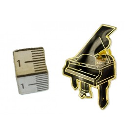 Miniblings Grand Piano Brooch Pin Badge Button Badge Classic Orchestra Golden