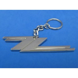 ZZ TOP CHROME VIDEO KEY RING CHAIN KEYCHAIN LLAVERO PORTE CLES  - - -