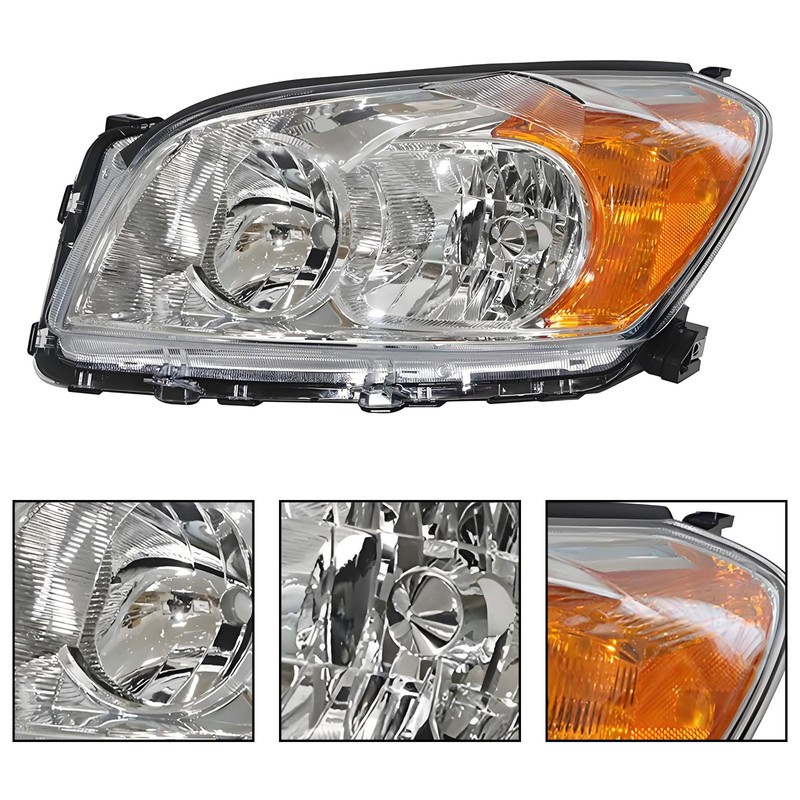 2PCS Headlights Assembly for USA Built Model For 2009 2010