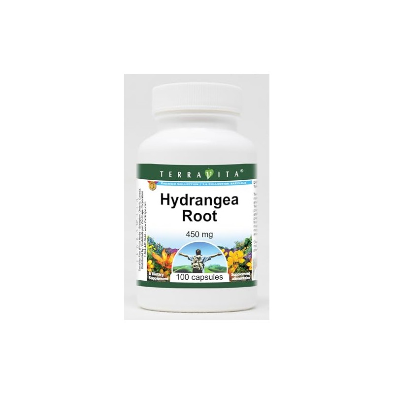 Hydrangea Root - 450 mg (100 Capsules, ZIN: 511843) -