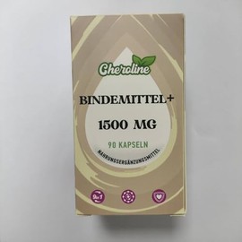 Natürliches Bindemittel Detox Kapseln 1500mg, Aktivkohle-Mischung mit Probioc, 12-in-1 Leber- und Darmreinigung, Vegan (90 Stück (1er Pack))