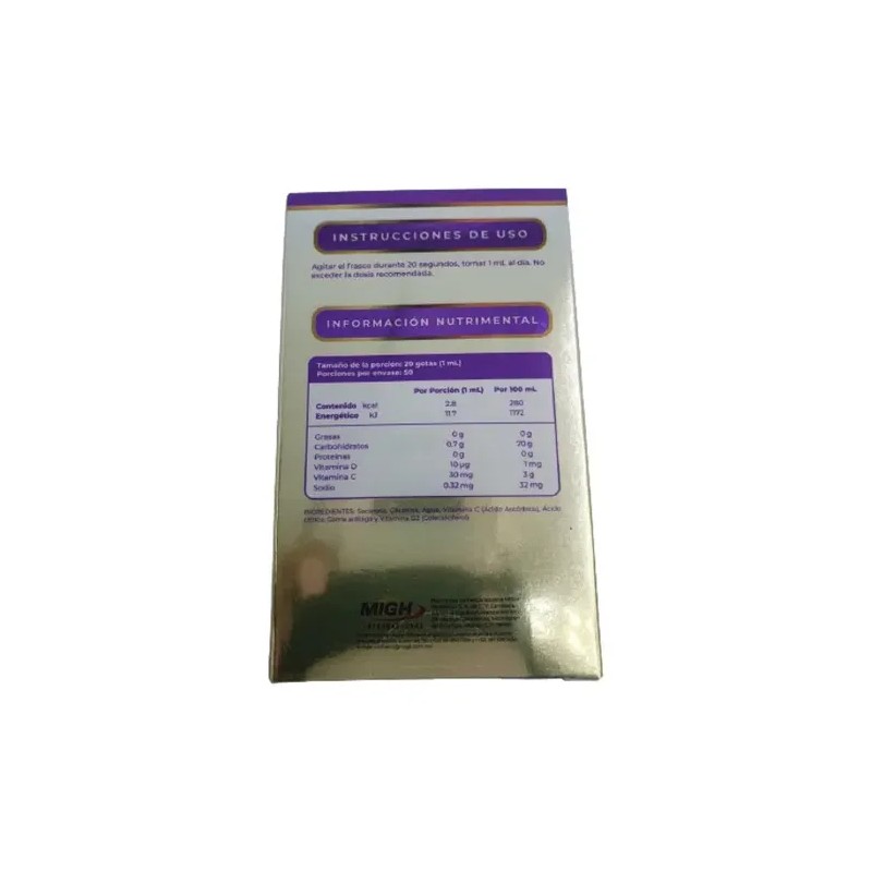 Growvit Multivitaminico Para Lactantes Vitamina D3 Sabor Natural