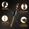 WojBear Countersink Drill Bit Set, 19 PCS Counter Sink Drill