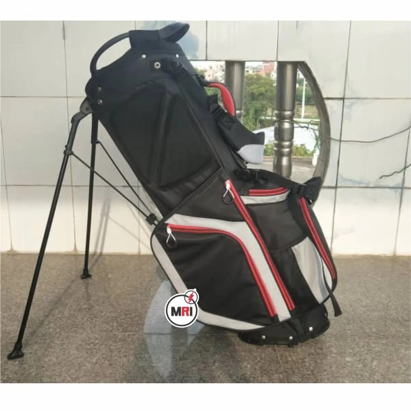 Golf Bag High Quality Embroidered Logo Customized PU Leather Polyester