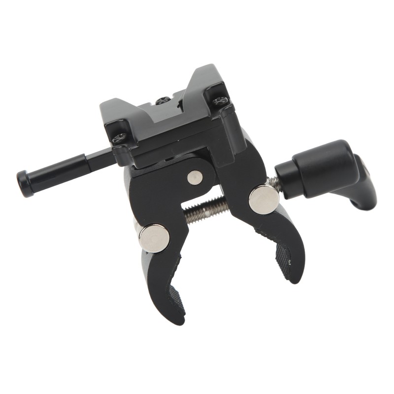 V Lock Battery Adapter with Crab Clamp Aluminum Alloy Mount