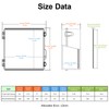 HoHaing Junction Box,IP67 Waterproof Electrical Box Hinged Clear Cover,Electrical Enclosure