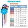 Awang Hex Key Set 18PCS Metric Hex Keys,Torx and Ball