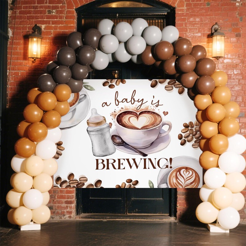 A Baby Is Brewing Coffee Party Decorations A Baby is