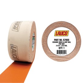 LAUCO Premium 80 Grit Ceramic Grain Hook & Loop Sanding Roll Each 2.75" x 25 Yard - Hook & Loop Continuous Longboard Sandpaper for Automotive and Woodworking