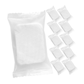 VICASKY 1 Pack Compressed Makeup Remover Pads Thickened Non Woven Facial Cleansing Pads for Gentle Makeup Removal for Travel and Daily Use for Face Eyes and Lips