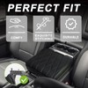 Muslogy Center Console Armrest Cover Compatible with Ford F-150 F150