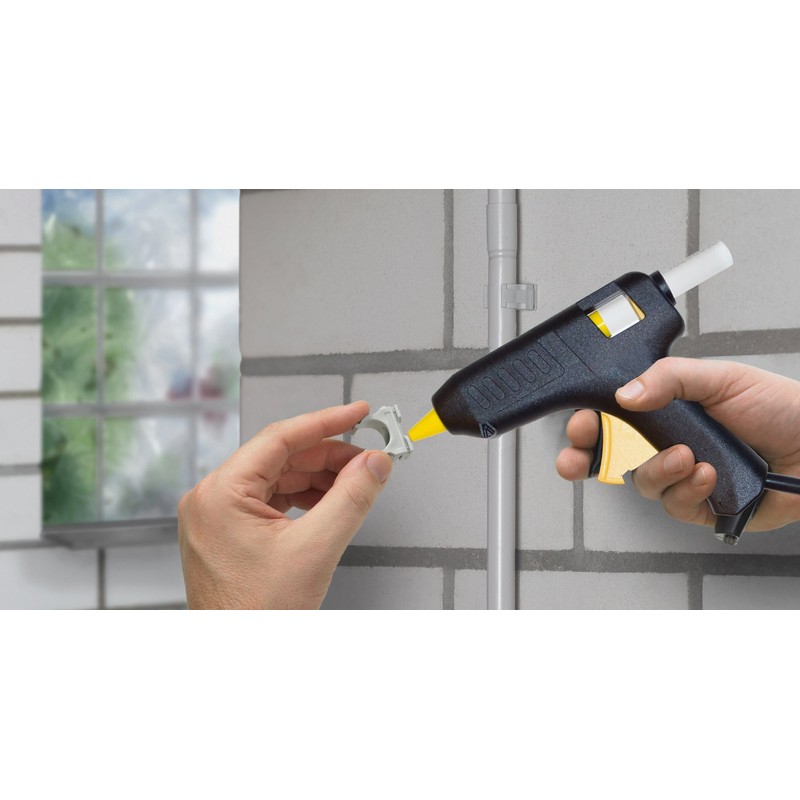 Pattex Pattex Hotmelt Supermatic Hei?klebepistole, Klebepistole mit elektronischer Temperatursteuerung, Set