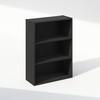 Furinno Simple Open Shelf, Bookcases, 3-Tier, Americano