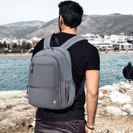 BAGZY Backpack for Ryanair Cabin Bags 40x20x25 Underseat Hand Luggage Suitcase Daypack for School Office/College (Blue)