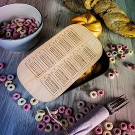 Spruchreif Premium Qualität 100 % Emotional Metal Lunch Box with Engraved Breakfast Board, Gift for Starting School, Lunch Box for Children, Gifts for Children [German Language Product]