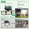 Solar Outdoor Lights Motion Sensor, 2500LM 286 LED Security Flood