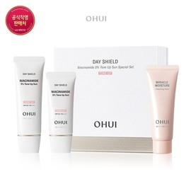 Ohui (현대백화점)오휘 데이쉴드 나이아신아마이드 5% 톤업선 1.5종 기획세트 (Ohuui) Day Shield Niacinamide 5% Tone-Up Sun 1.5 Type Special Set