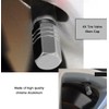 XSAJU Tire Air Valve Cap Aluminum Alloy 4pcs Car Motorcycle