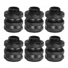 sourcing map 6pcs Water Cooling Adapter G1/4" Thread to 14mm