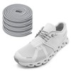 NDTEZUGT 2 Pairs Elastic Shoe Laces for On Cloud 5