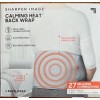 Sharper Image Back Wrap Pad CALMING HEATING MASSAGING INFLATABLE LUMBAR
