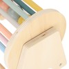Wooden Rattle Rolling Drum Logic Thinking Hand Eye Coordination Safe