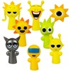 Game Themed Collectible Action Figures Fun Plush Decor Set for