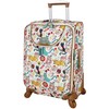 Lily Bloom Design Pattern Carry On Luggage with Spinner Wheels