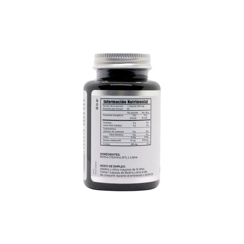 Biotina Lisina Sin Sabor