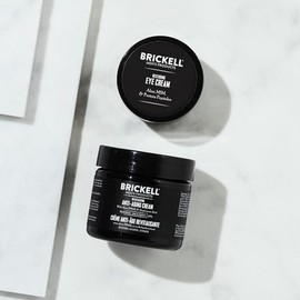 Brickell Men's Ultimate Anti-Aging Routine - Anti-Wrinkle Night Face Cream and Eye Cream to Reduce Puffiness, Wrinkles, Dark Circles, & Under Eye Bags