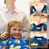 Kaslaider Kids Hair Cutting Cape, Waterproof Children Salon Cape Apron,