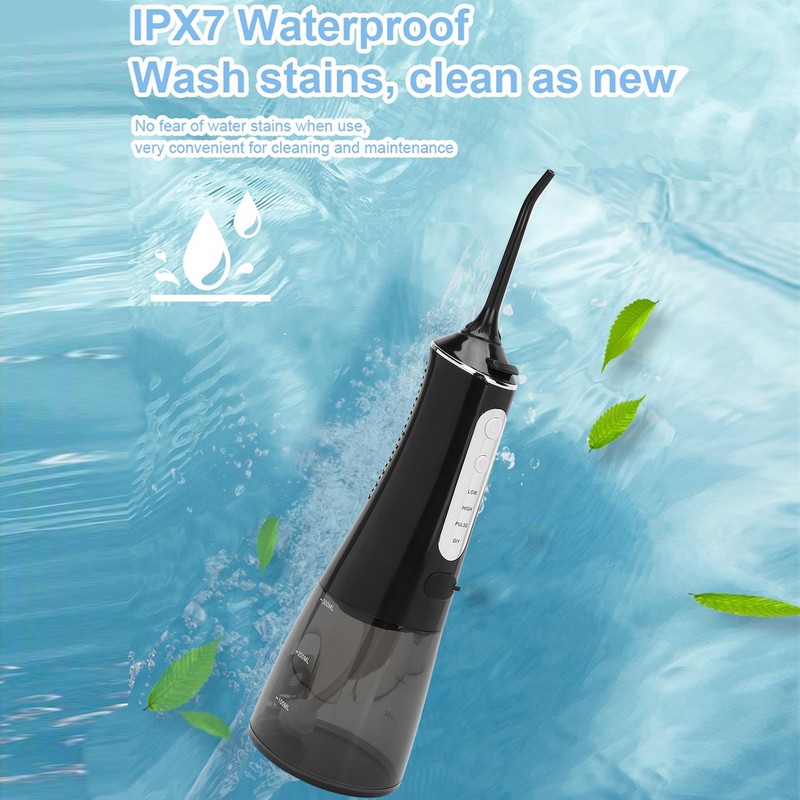 Portable Dental Oral Irrigator 300ML Water Tank Rechargeable Automatic Teeth