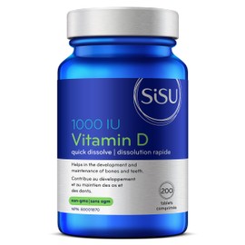 SISU Vitamin D 1000 Iu Family Size, 200 CT